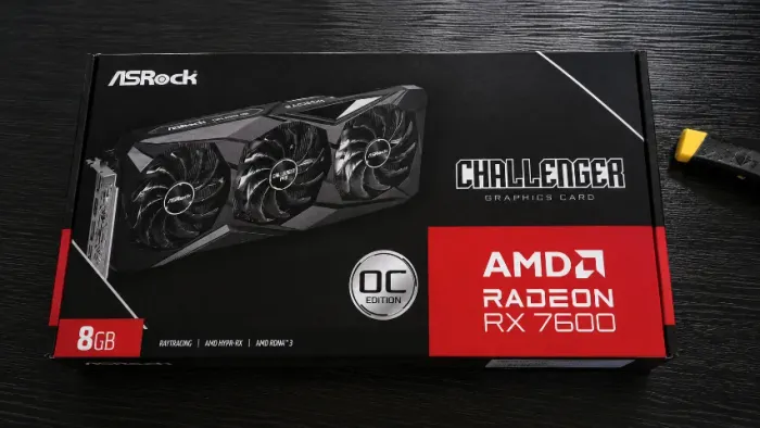 RX 7600 ASRock Challenger Pro OC 8GB GDDR6 - Nova/Lacrada
