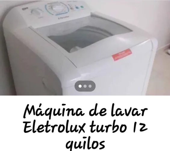 Máquina de lavar Electrolux (12 quilos).precisa fazer regulagem no botão das funções