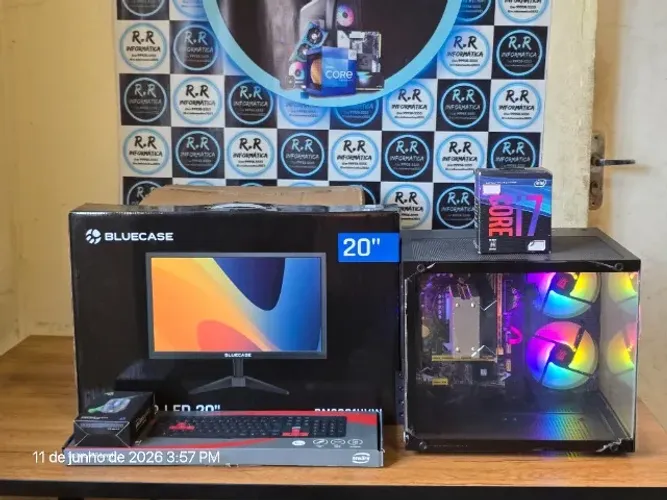 PC Intel Core i7 Novo e Monitor