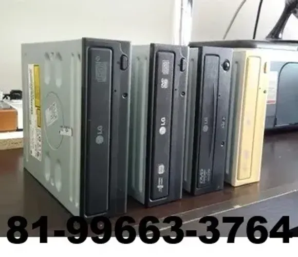Lote Gravador de CD/DVD