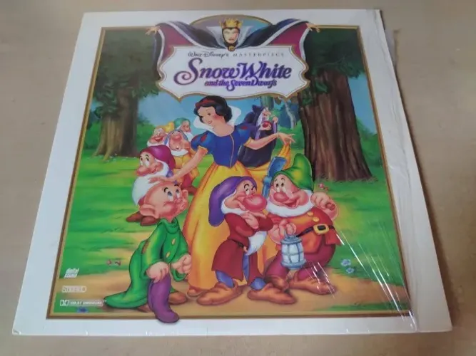 Branca de Neve E Os Sete Anões - Laserdisc Filme Clássico Disney