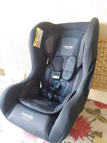 Cadeirinha Nania Trio Grafite/Preto Até 25 Kg