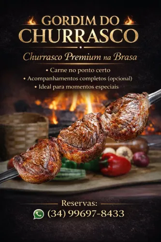 Churrasqueiro para todo evento 