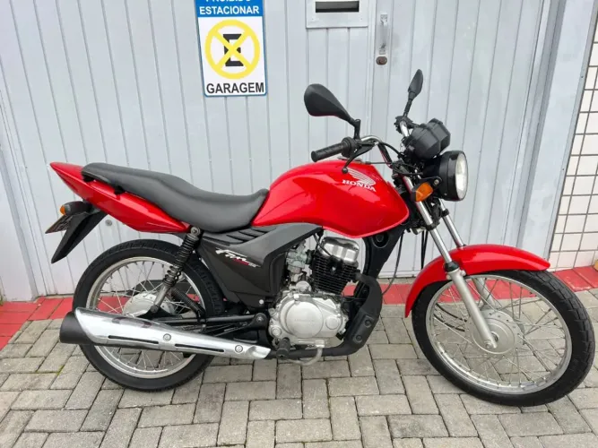 Honda CG fan 125es partida elétrica 2013