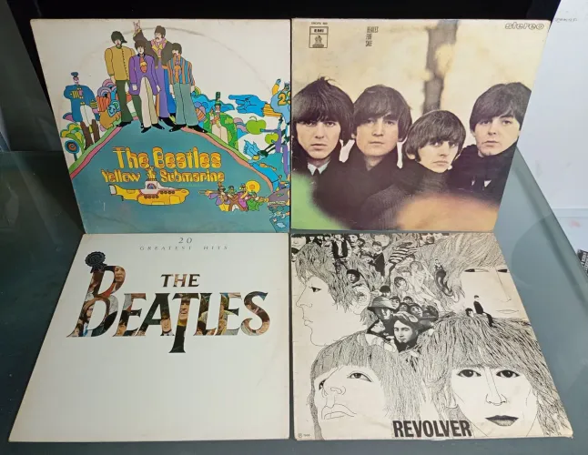 LPs THE BEATLES Lote Com 4 Álbuns