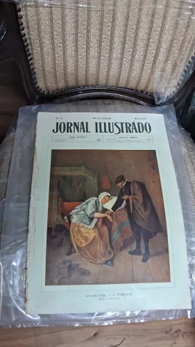 RARO Jornal de 1913 "Jornal Illustrado".