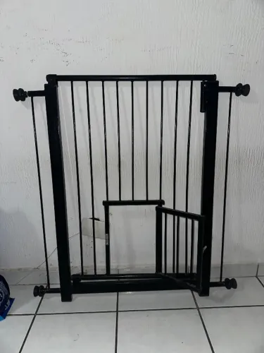 Portão para Cães Grade Duo Maxi 1m Pet Proteção