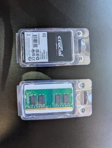 Memória RAM DDR4 16GB 2x8 3200MHz Crucial para Notebook