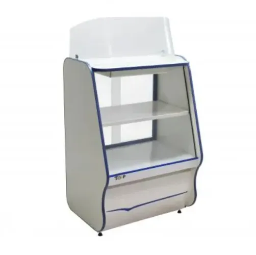 Balcão Caixa Vitrine Expositor Com Gaveta Dinheiro 75cm marca Toop