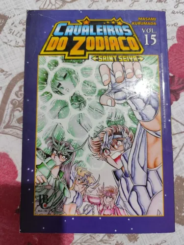 Mangá Cavaleiros do Zodíaco - Volume 15 (JBC)