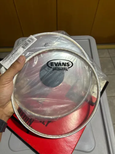 Pele 08 Evans G1 Clear + Encore Controlled Sound Clear NOVAS