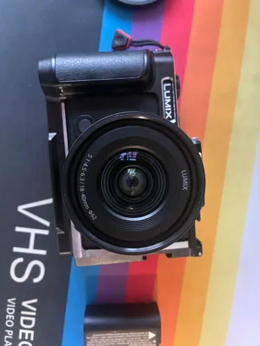 Camera lumix s9 Fullframe lente 18-40 e cage smallring