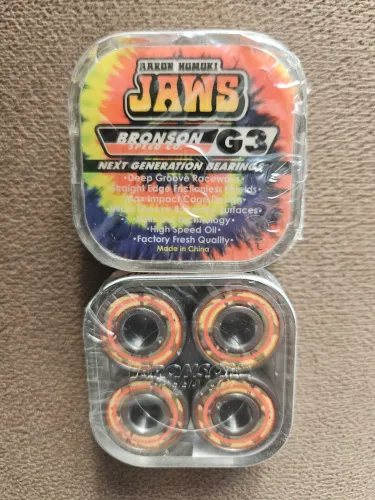Rolamentos Bronson G3 Aaron "Jaws" Homoki - Original e Lacrado