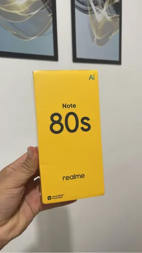 Realme note 80s 128gb Lançamento - Lacrado 1 ano de garantia