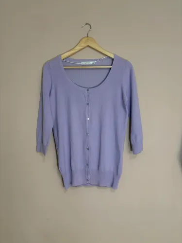 Cardigã Lilás da Zara