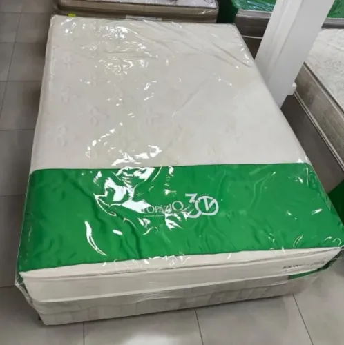 Conjunto Box de Solteiro Naturalle 0,88x1,88x30cm - Topázio