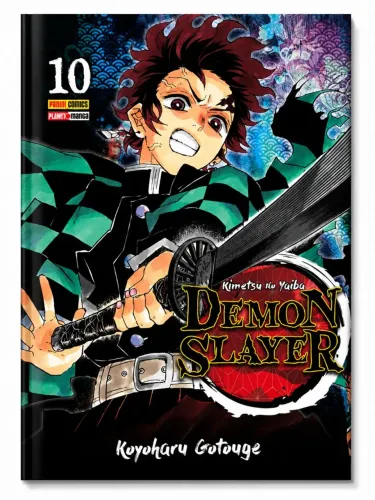 Mangá Demon Slayer Vol. 10 Panini - Excelente Estado