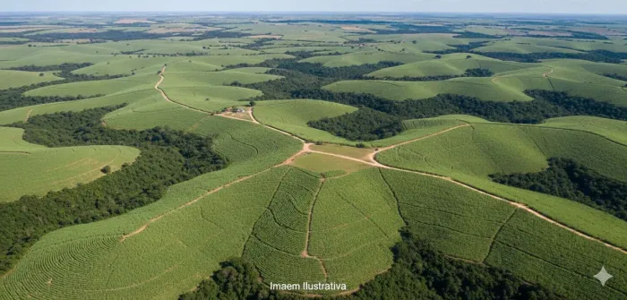 FAZENDA 240HEC REGIÃO ARAXA - Terra Vermelha e Altitude p/ Grãos