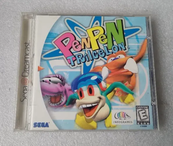 Pen Pen Trilcelon original americano para Dreamcast - Funcionando - Usado