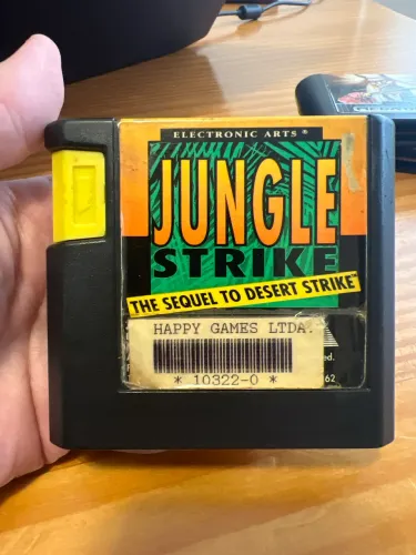 Jogo Original Jungle Strike Mega Drive