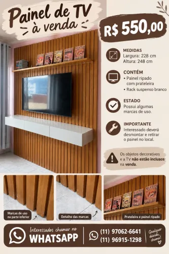 Painel ripado