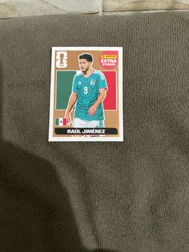 FIGURINHA EXTRA STICKER PANINI - RAÚL JIMÉNEZ 