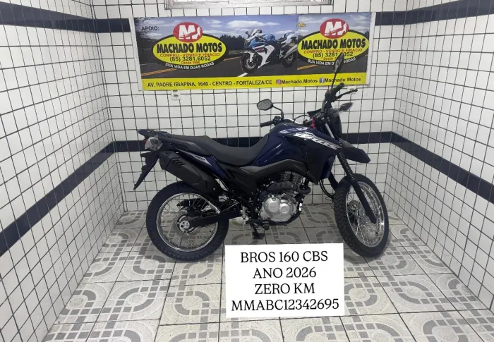 Honda Bros 160 CBS,modelo 2026 Zero Km