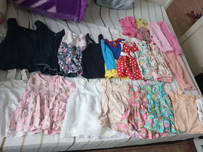 Lote roupa de bebe