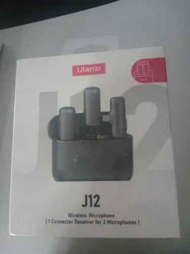 microfone sem fio Ulanzi J12