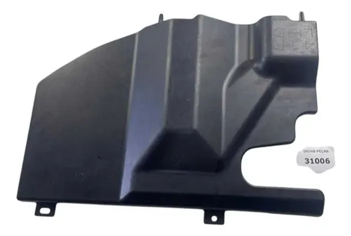  Capa Inferior Porta Luvas Mitsubishi Lancer 2011 2016  Prateado