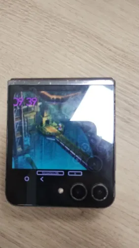 zflip 5 com display interno quebrado