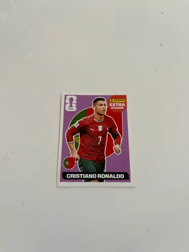 Figurinha lendária Cristiano Ronaldo