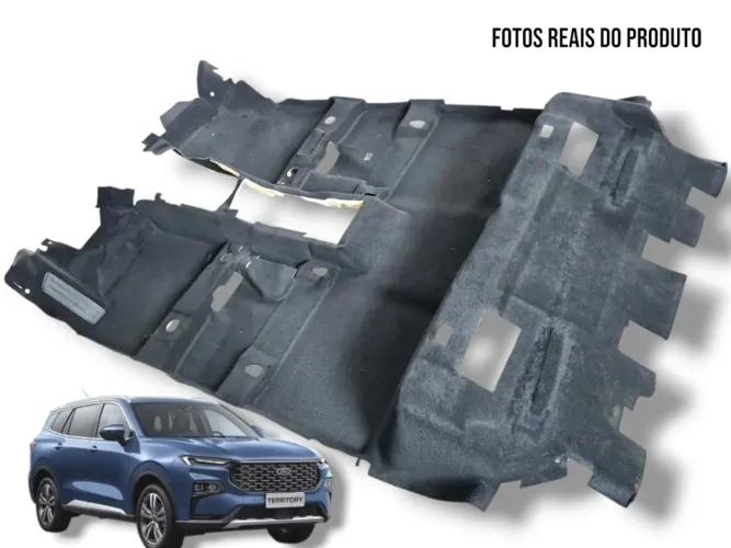 Assoalho Carpete Ford Territory 2025 0km Original Impecável