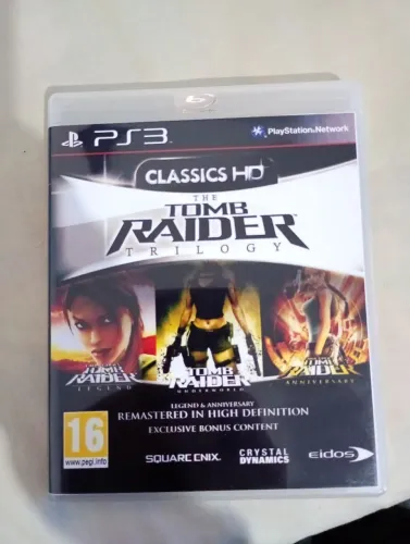 Tomb Raider Trilogy clássico Ps3