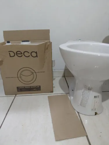 Vaso Deca com caixa para acoplar 