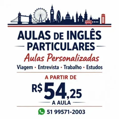 Professor Particular Inglês