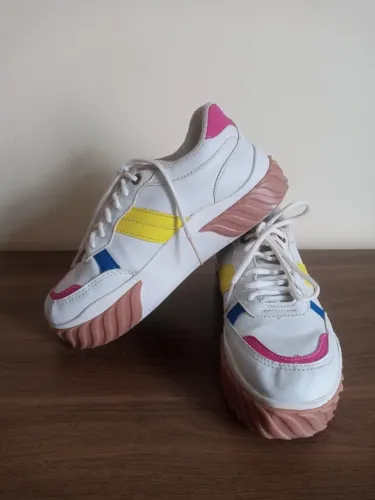 Promoção Tênis Fem. Colorido 36