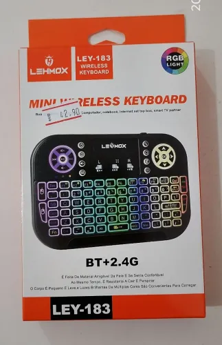 Mini teclado wireless Bluetooth Lehmox