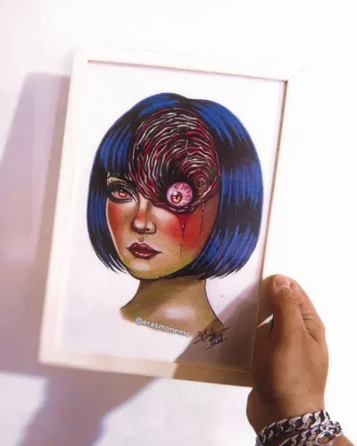 arte azami uzumaki junji ito