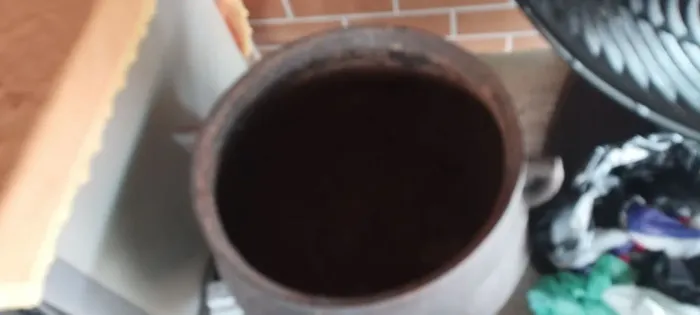 Tacho de ferro antigo