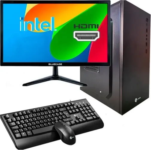 PC HOME OFFICE CORE I3 3220, 8GB DDR3, SSD 240GB + MONITOR 19 + TECLADO/MOUSE