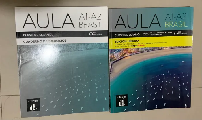 Livro Aula Brasil A1 A2 Editora Difusión