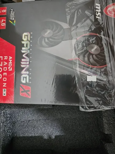Rx5700 msi gaming x 8gb pouco uso