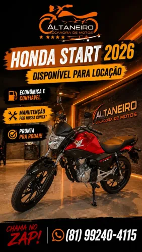 Locação de Motos (Honda/Yamaha)