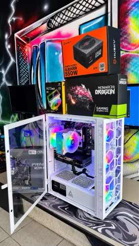 Pc gamer Ryzen 5 5500 + Rx 580 8gb