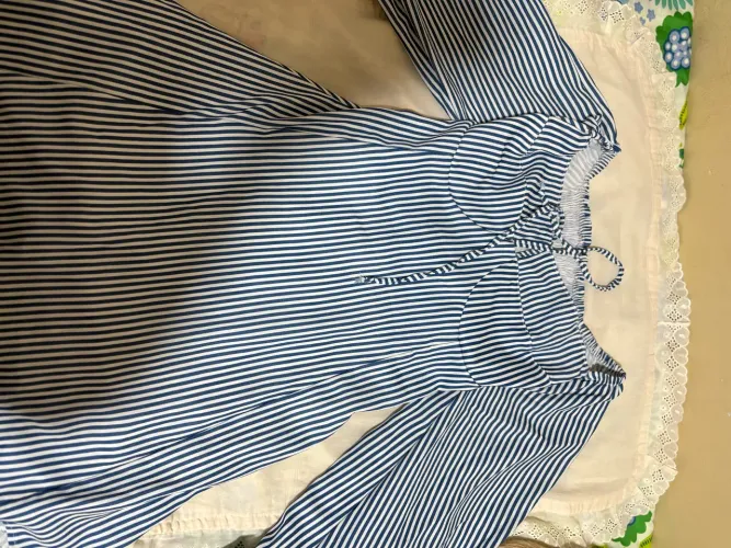Vestido listras 
