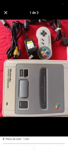 Super Nintendo original famicom novo
