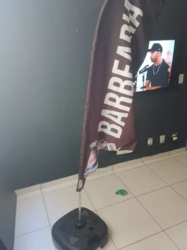 Bandeira de barbearia 