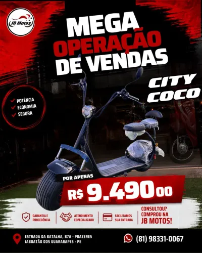 MOTO ELÉTRICA CITYCOCO OFERTA