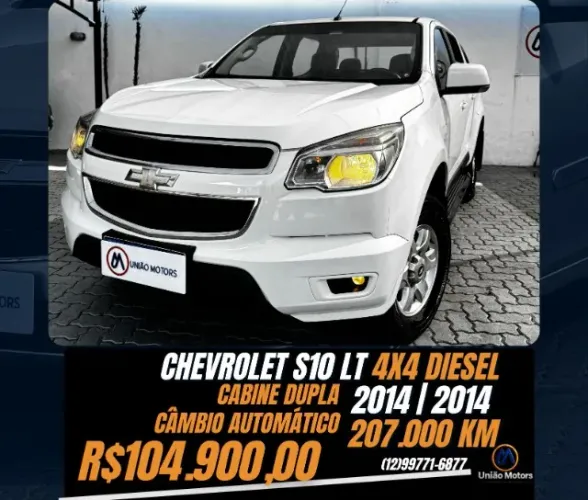 Chevrolet S10 Pick-up LT 2.8 TDI 4X4 CD Diesel AUT 2014